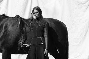 Horse & Fashion Model 