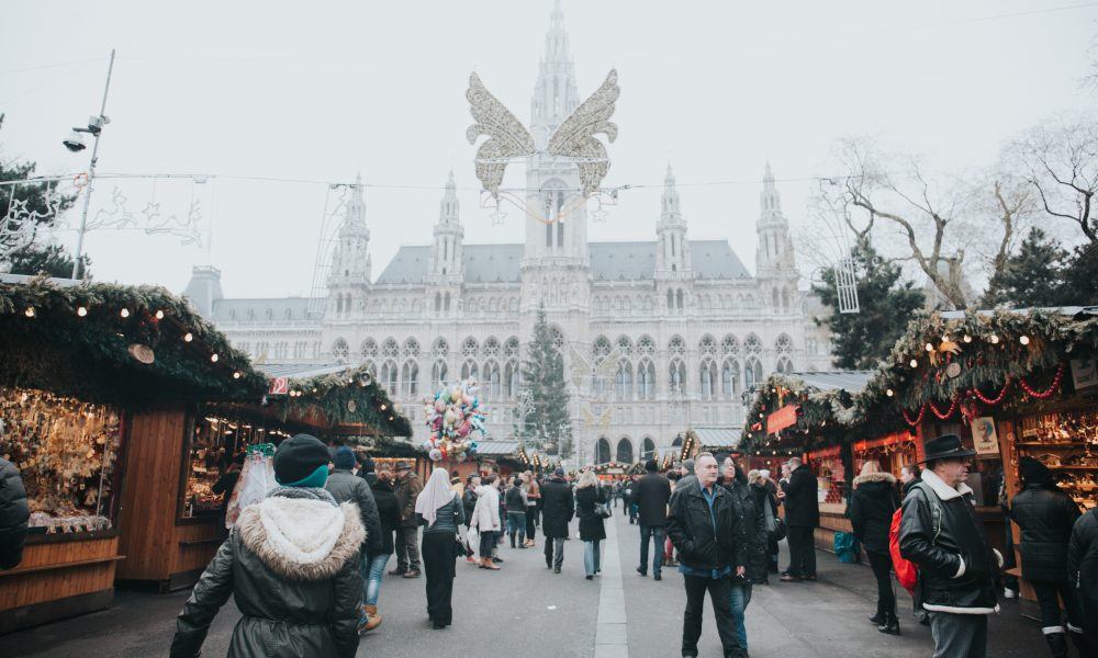 A photo of Christmas markets, a winter event suggested by the MirrorMePR lifestyle PR team
