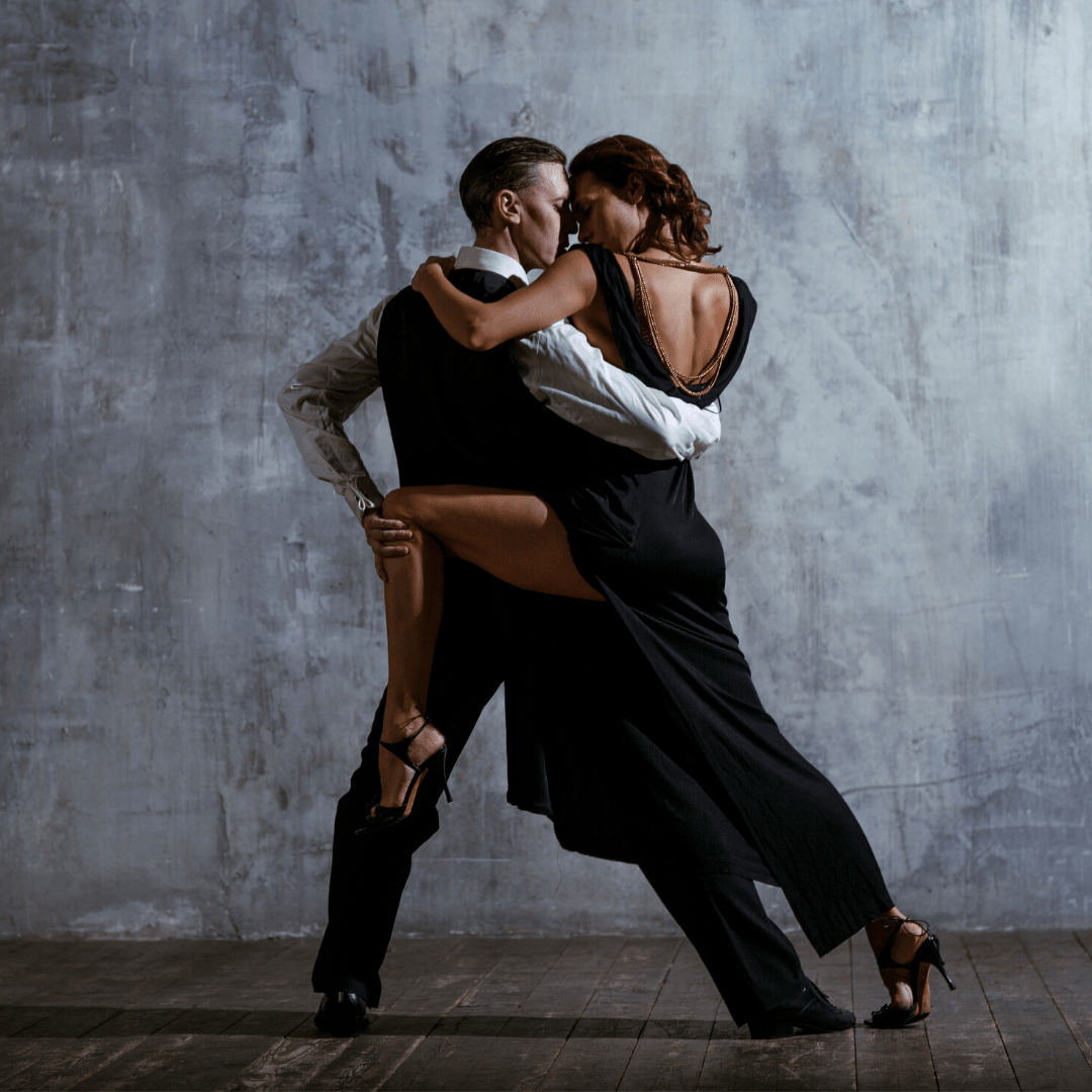 Couple Performing The Tango, a romantic experience for two for Valentine&ap...